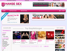Tablet Screenshot of hansesex.com